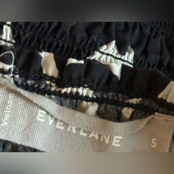 Everlane Black & White Pattern + Black Dress Set, ECU - Picture 11 of 17